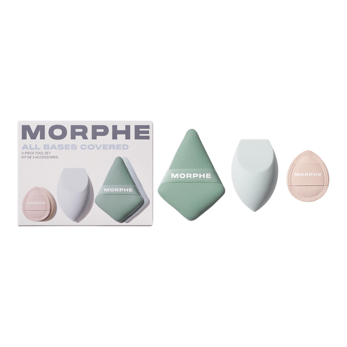 Morphe All Bases Covered 3-Piece Tool Set