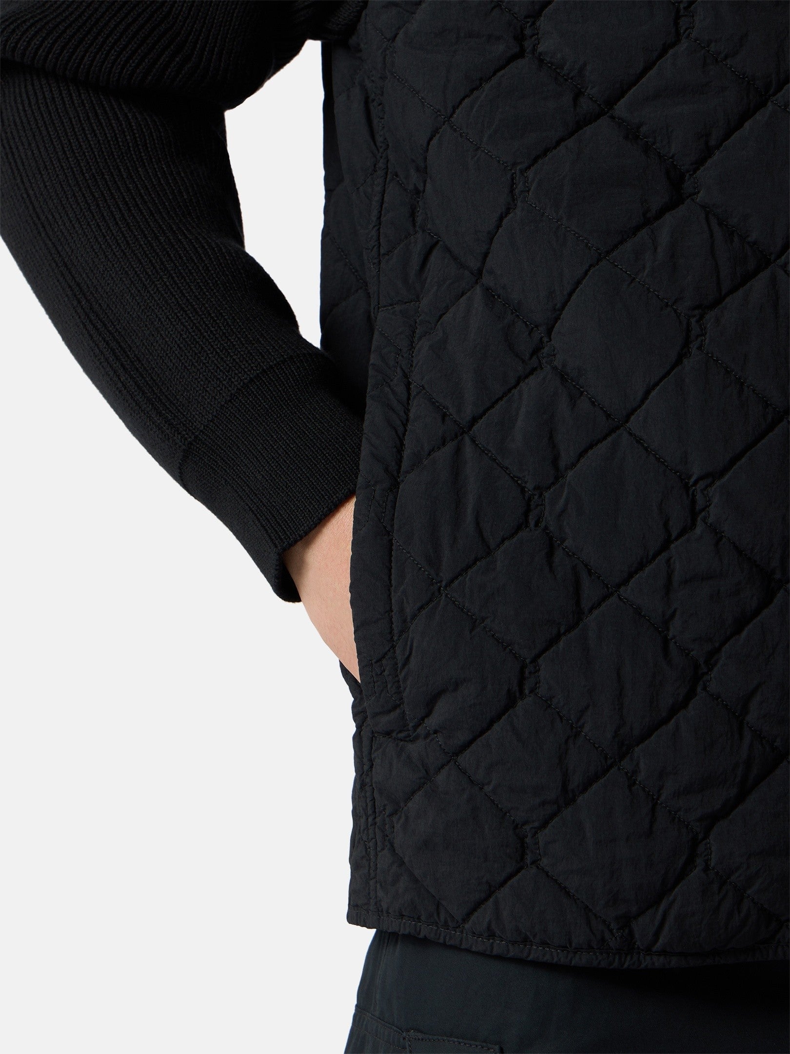 Stone Island Padded Jacket with Anti-Drop Finish 4100016