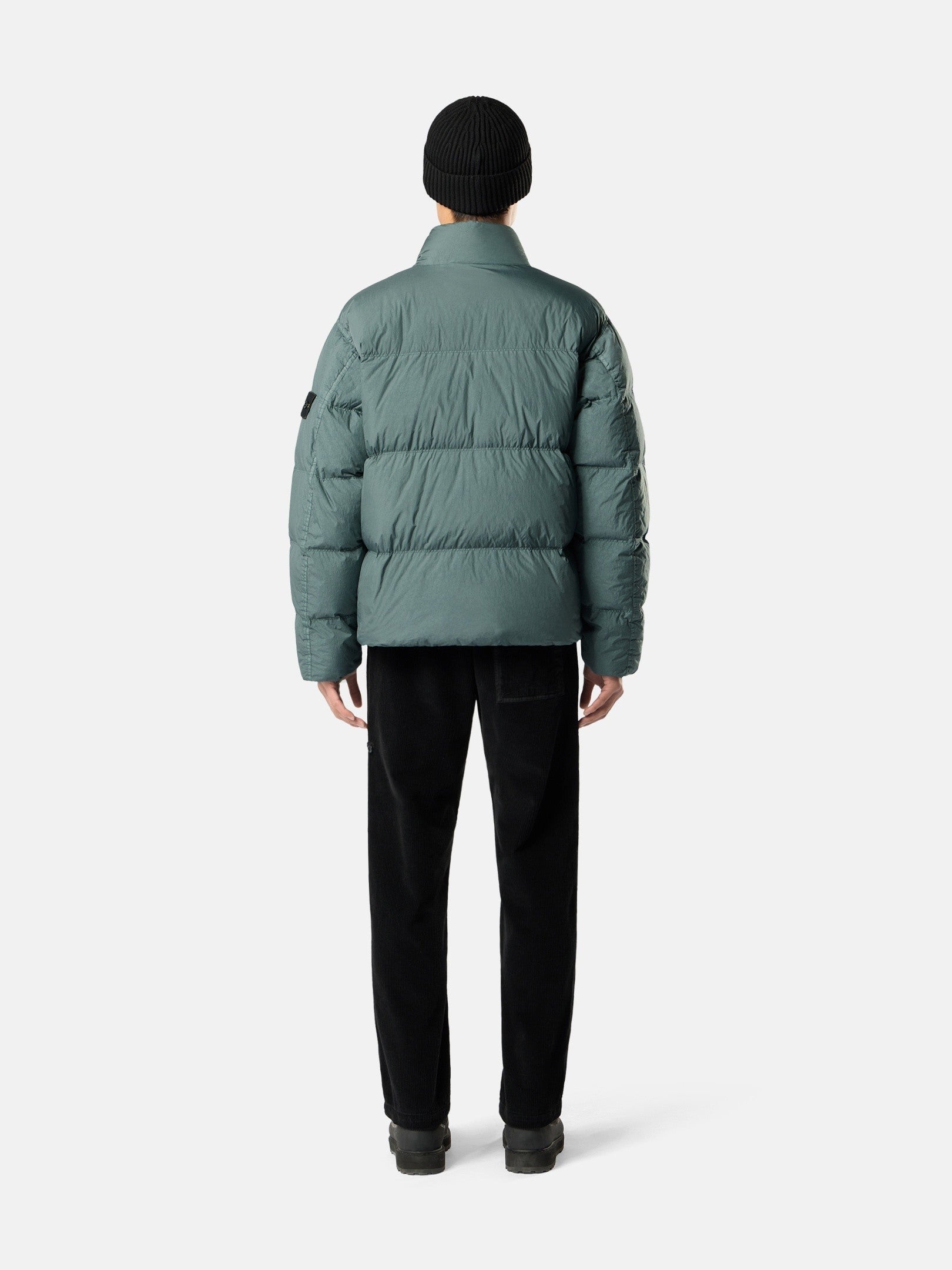Stone Island Down Jacket with Wind Resistance and Anti-Drop 4100109