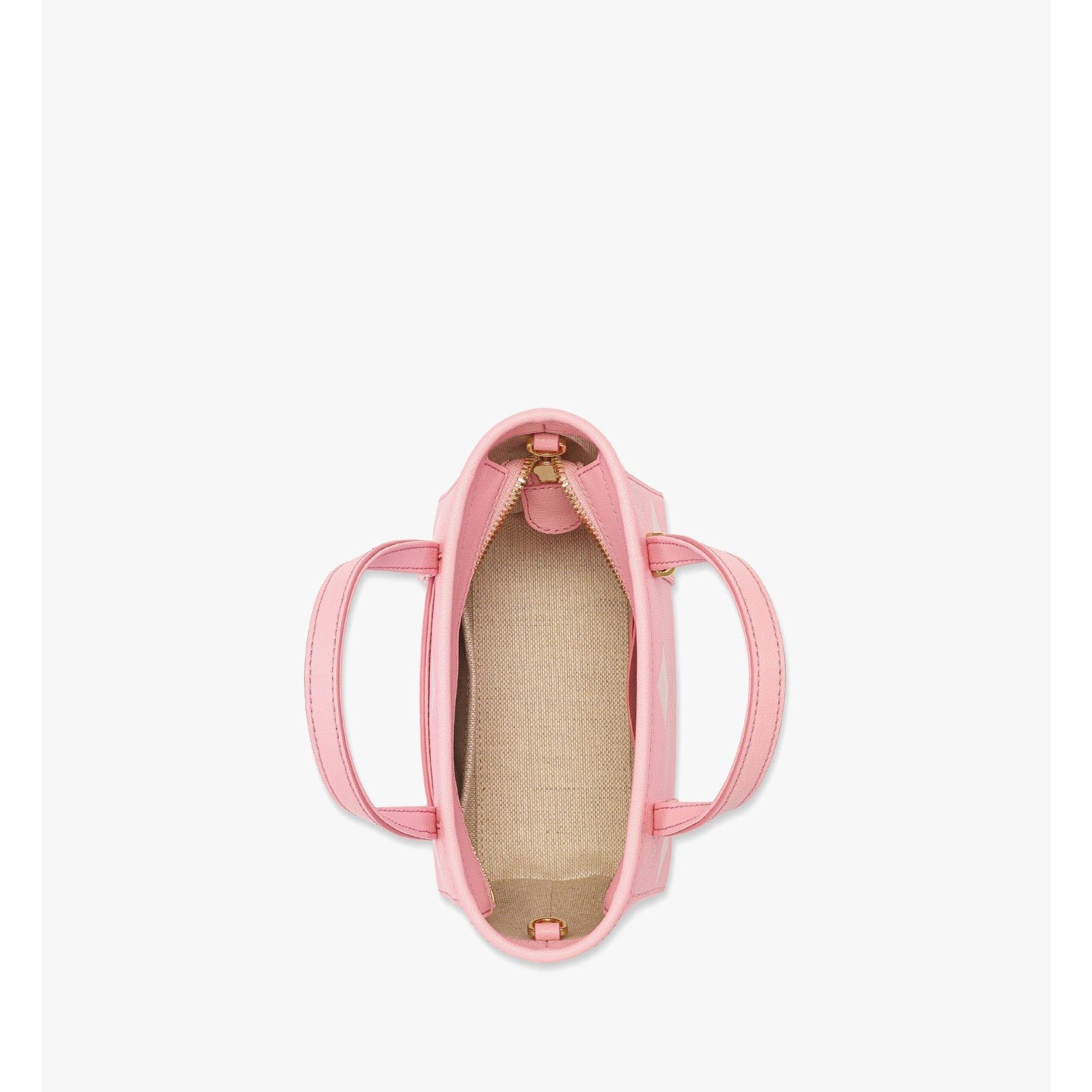MCM X-Mini Toni Top-Zip Shopper in Resetos Leather