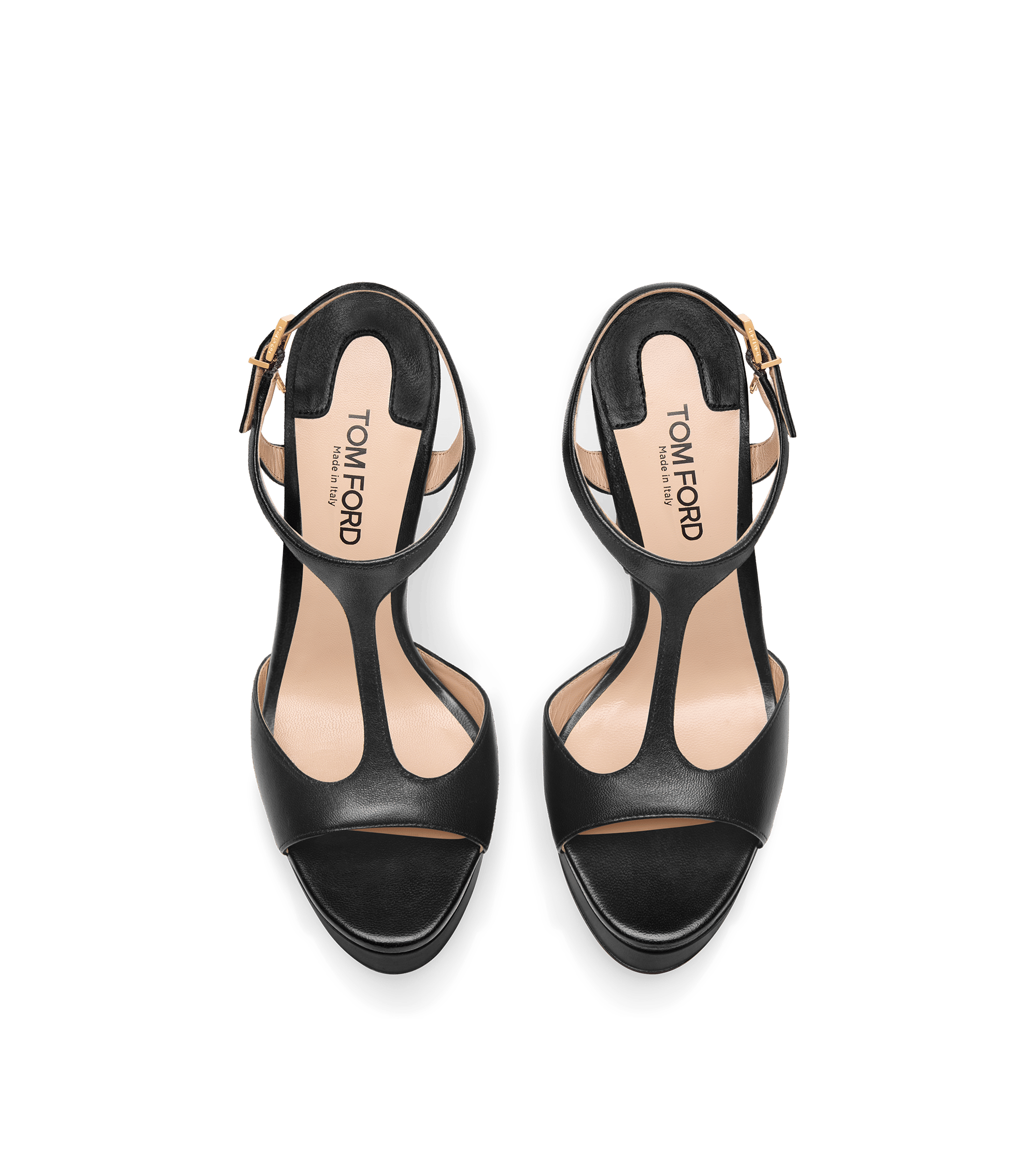 Tom Ford Nappa Leather Angelina Platform Sandal