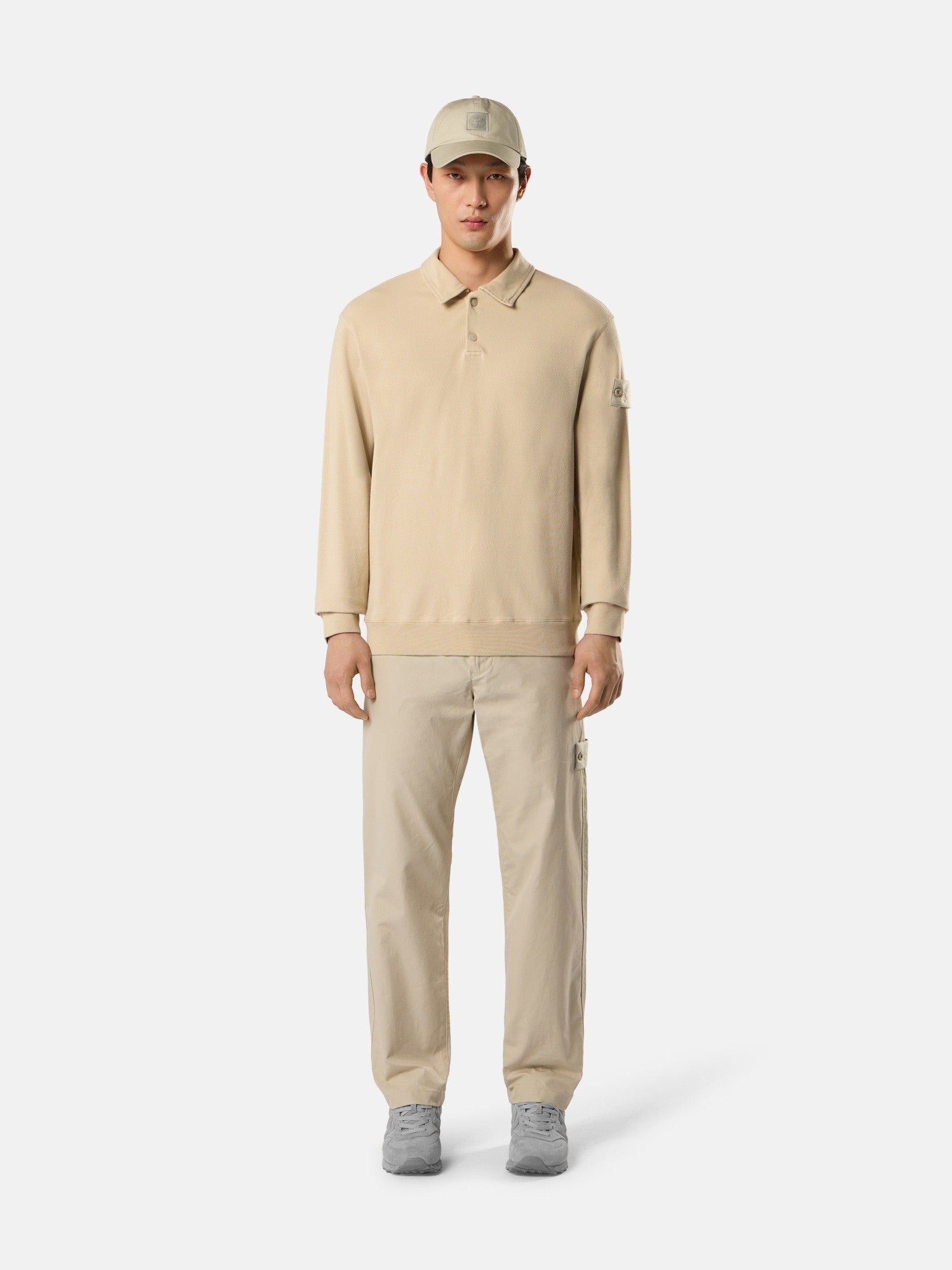 Stone Island Comfort-Fit Polo Collar Sweatshirt 6100026