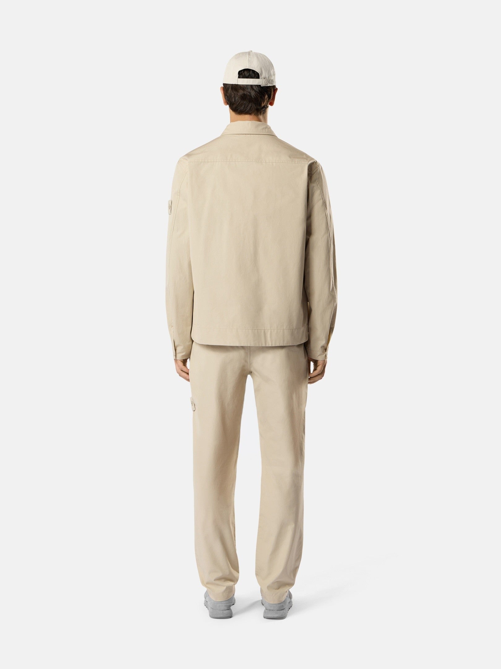Stone Island Comfort-Fit Windproof and Breathable Zip-Up Overshirt 1200018