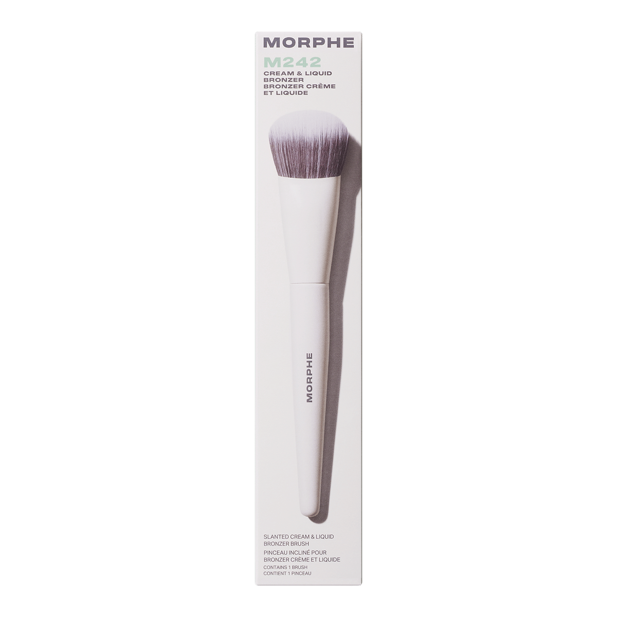 Morphe M242 Slanted Cream & Liquid Bronzer Brush