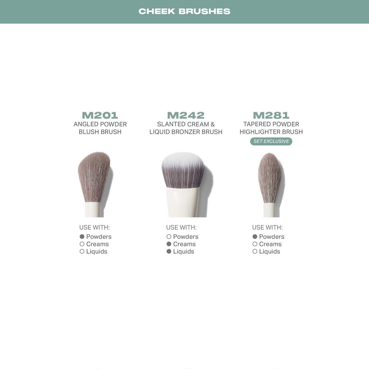 Morphe Ready, Set, Pro 16-Piece Face & Eye Brush Set