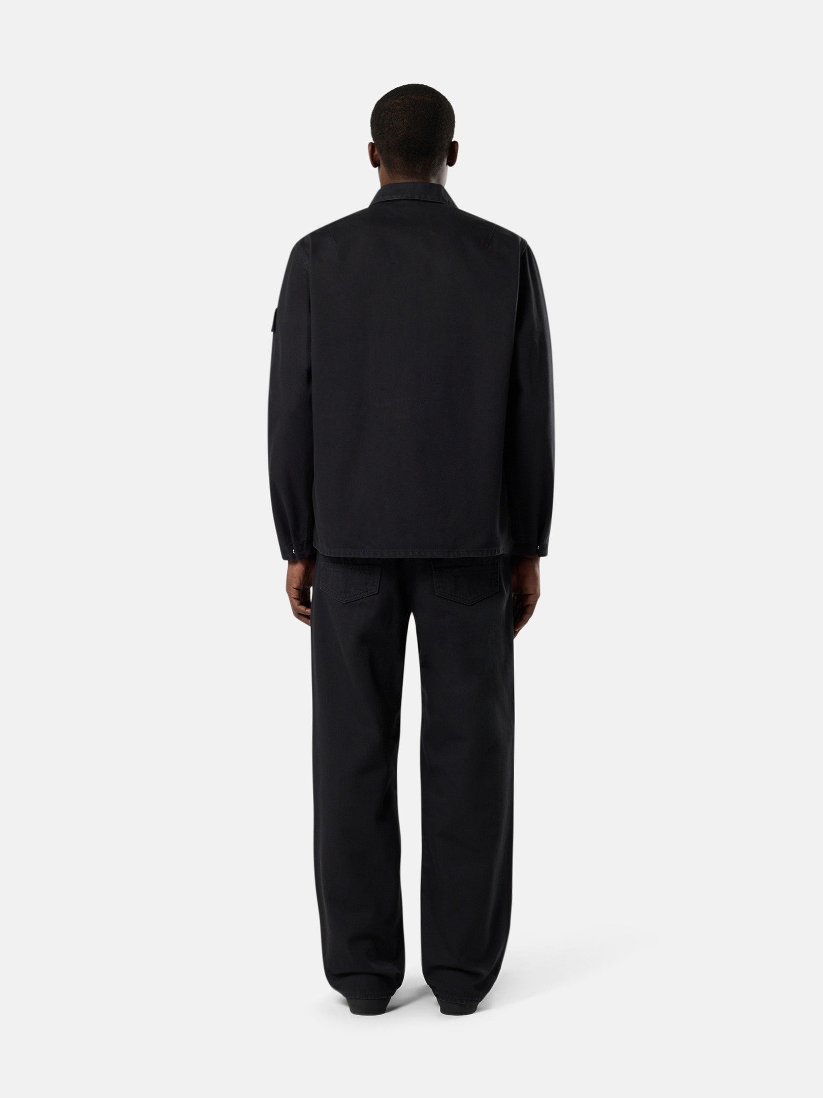 Stone Island Comfort-Fit Overshirt with Zip Fastening 1200002