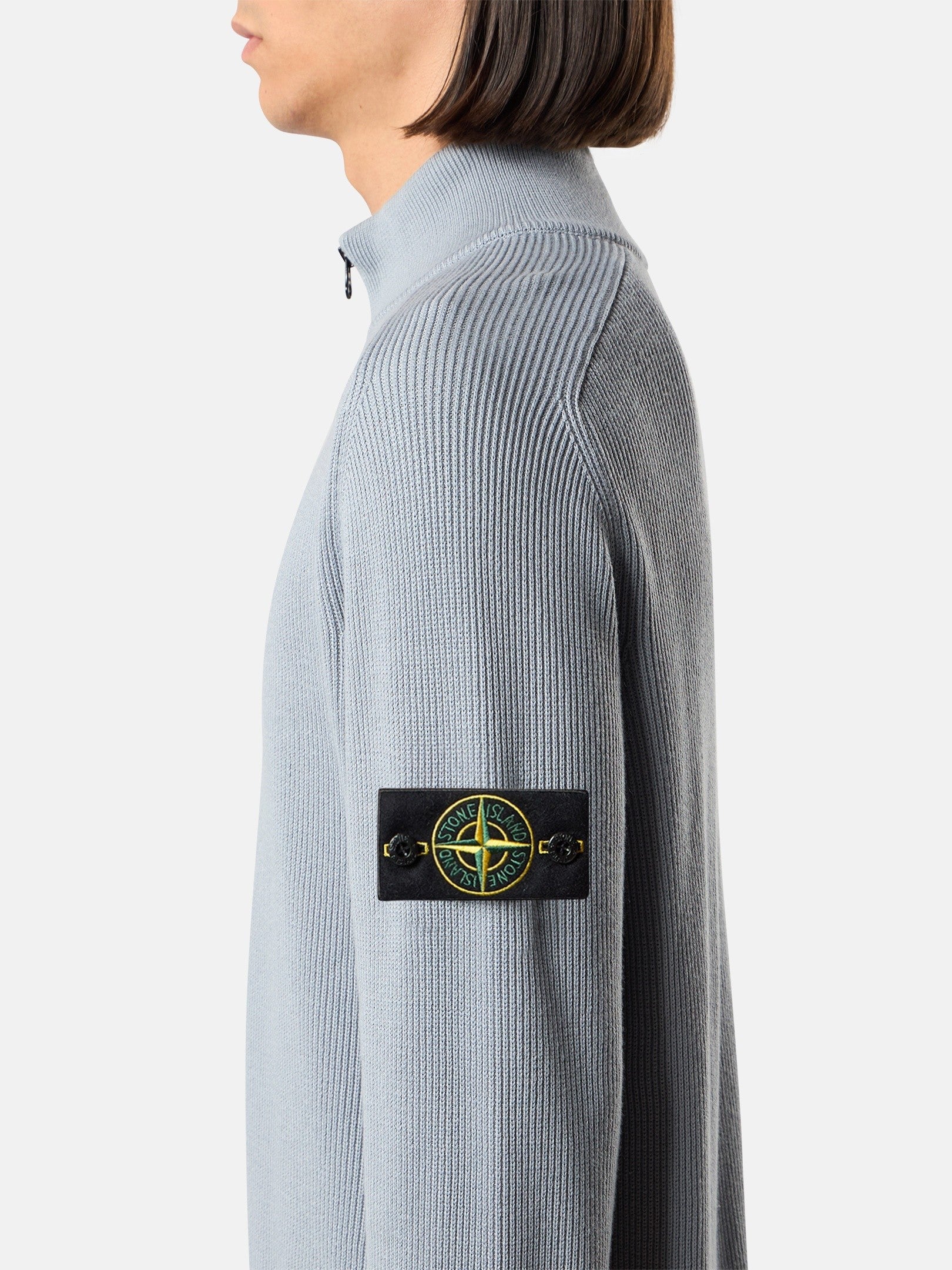 Stone Island Regular-Fit Half-Zip Jumper 5100124