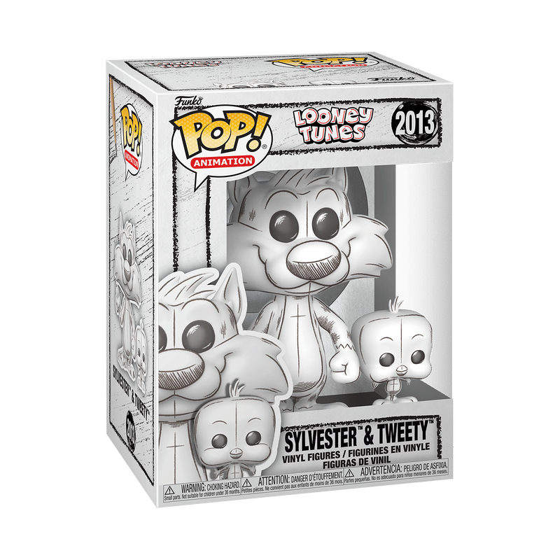 Pop! & Buddy Sylvester & Tweety (Sketched Deco)