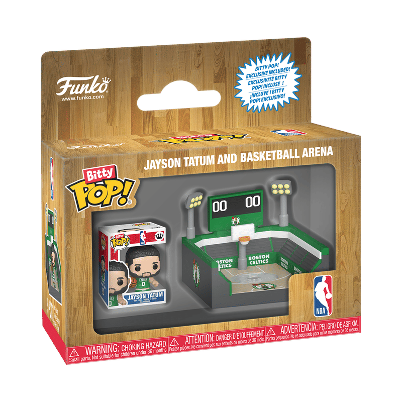 Bitty Pop! Towns Jayson Tatum & Basketball Arena
