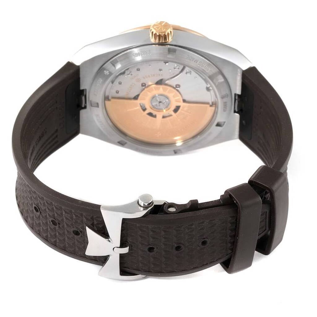 Overseas (Reference 4500V/000M-B127). A 41mm rose gold stainless steel automatic wristwatch with date. 2017