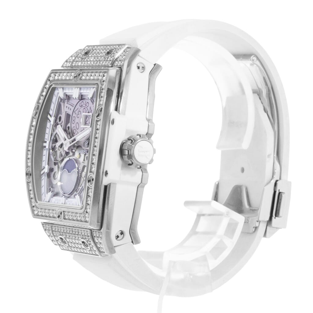 Spirit of Big Bang (Reference 647.NE.2070.RW.1604). A 42mm titanium automatic wristwatch with date and moonphase.