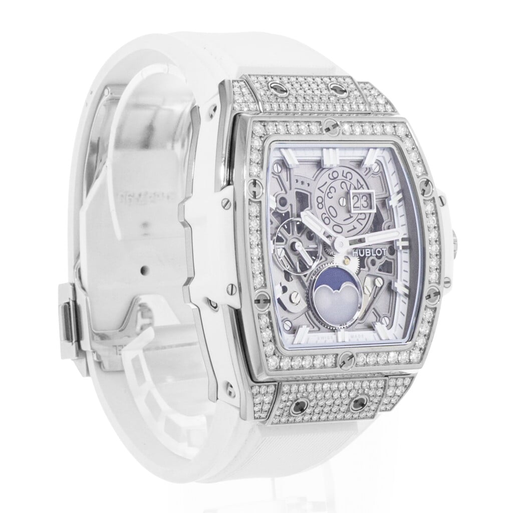 Spirit of Big Bang (Reference 647.NE.2070.RW.1604). A 42mm titanium automatic wristwatch with date and moonphase.