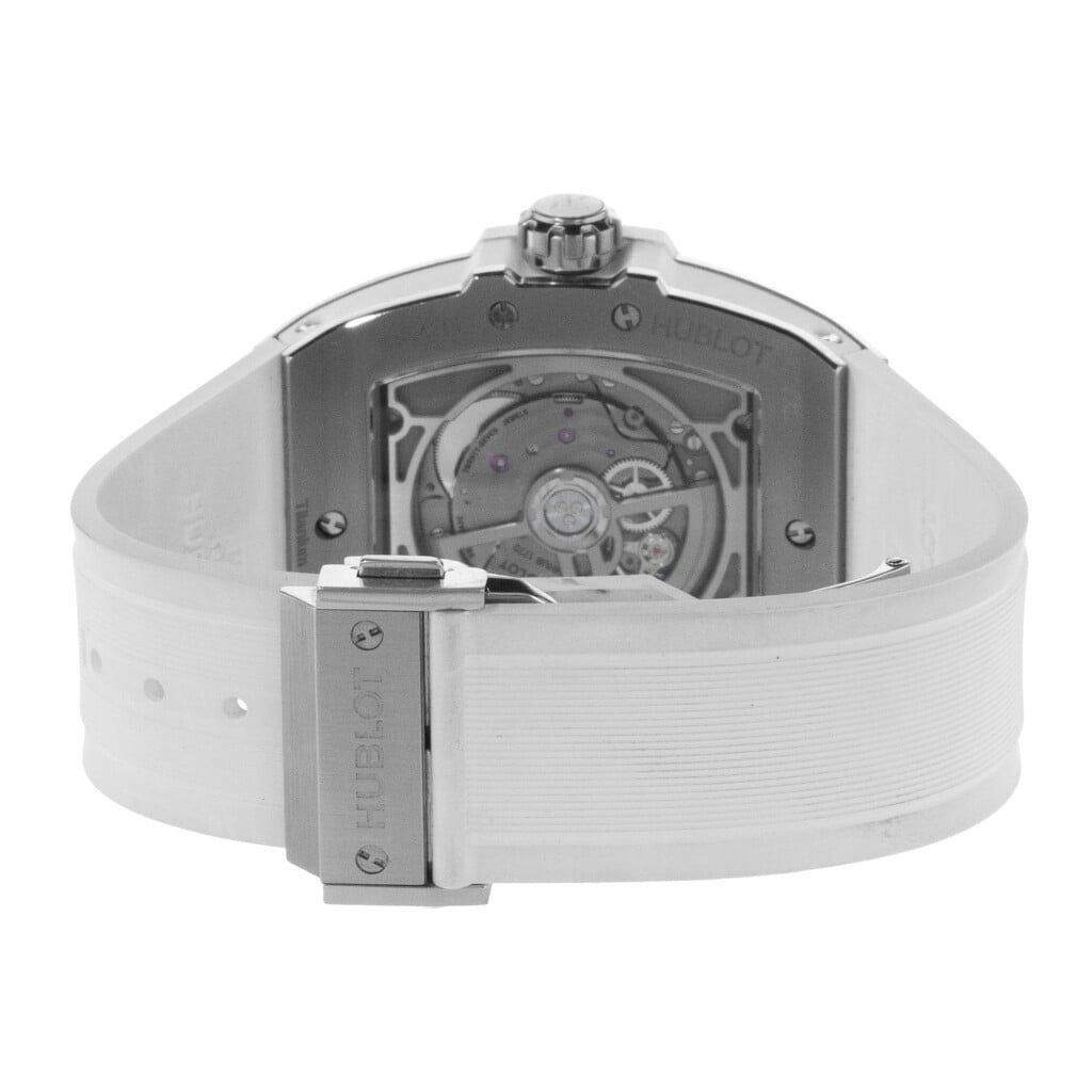 Spirit of Big Bang (Reference 647.NE.2070.RW.1604). A 42mm titanium automatic wristwatch with date and moonphase.