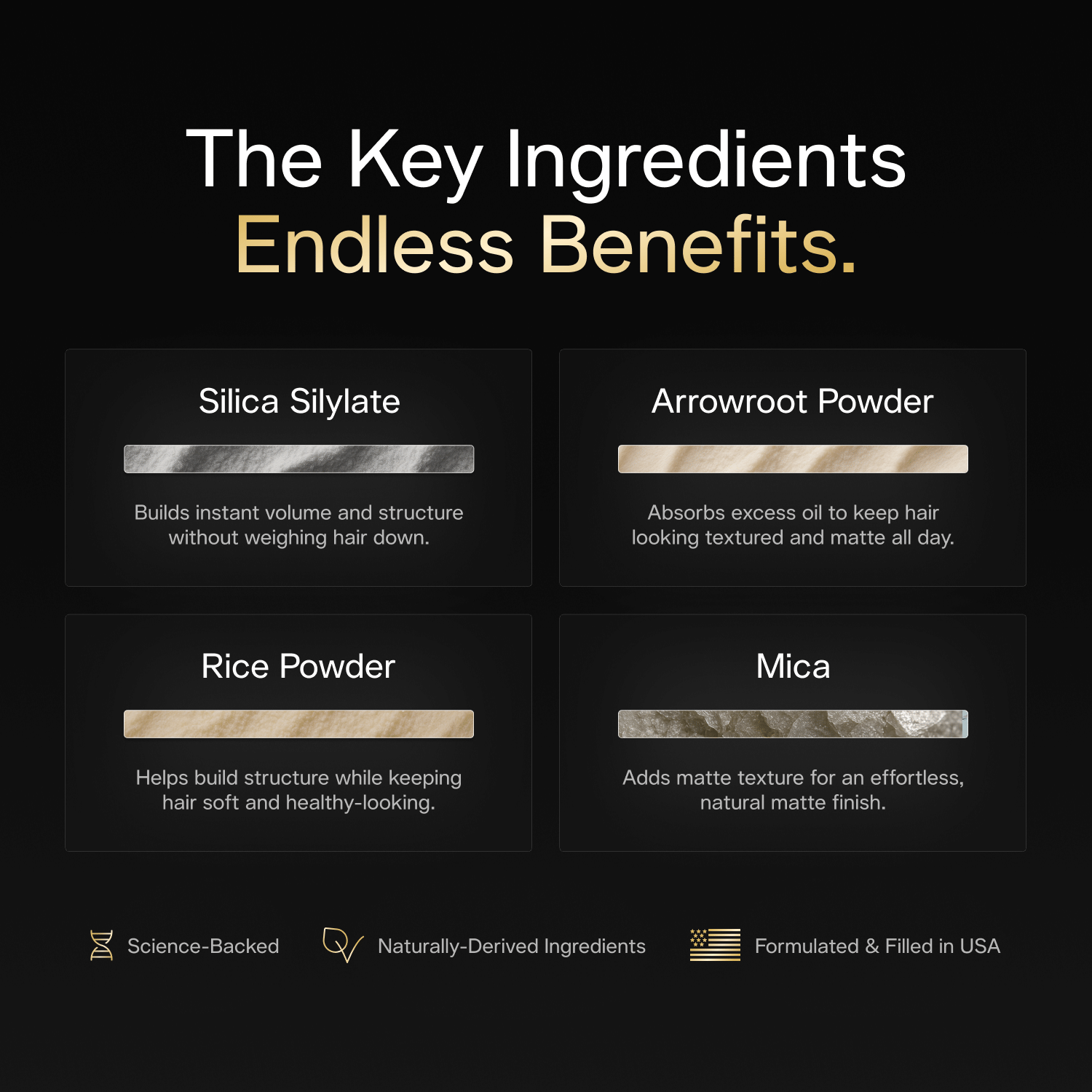 Based Texture Powder