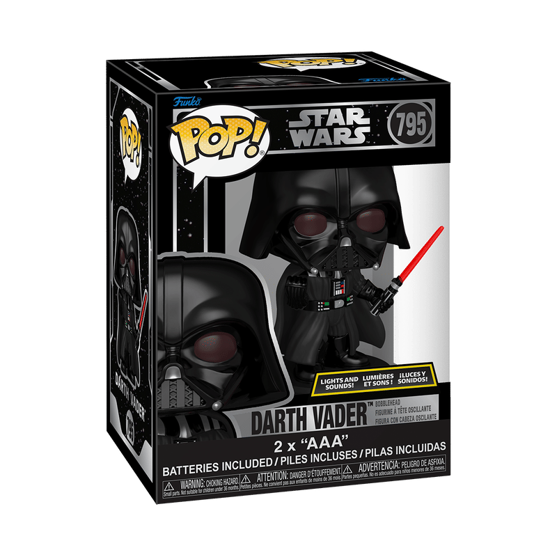 Pop! Lights and Sounds Darth Vader with Lightsaber