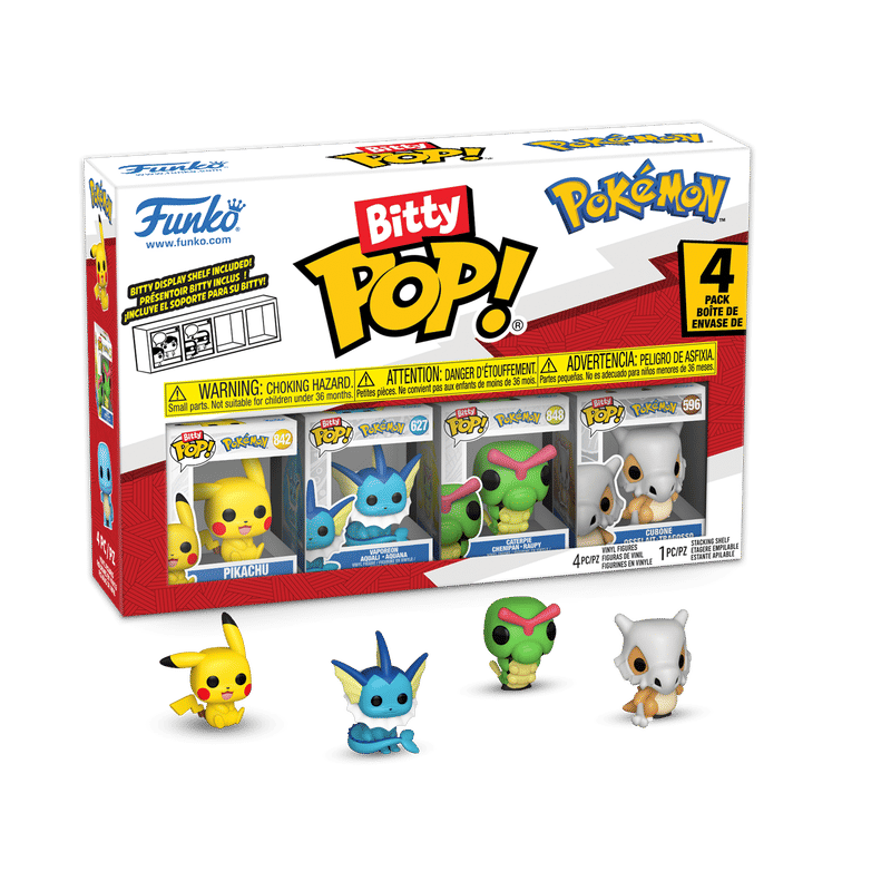 Bitty Pop! Pokémon 4-Pack Series 1