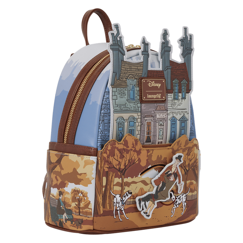 101 Dalmatians Roger & Anita Scene Mini Backpack