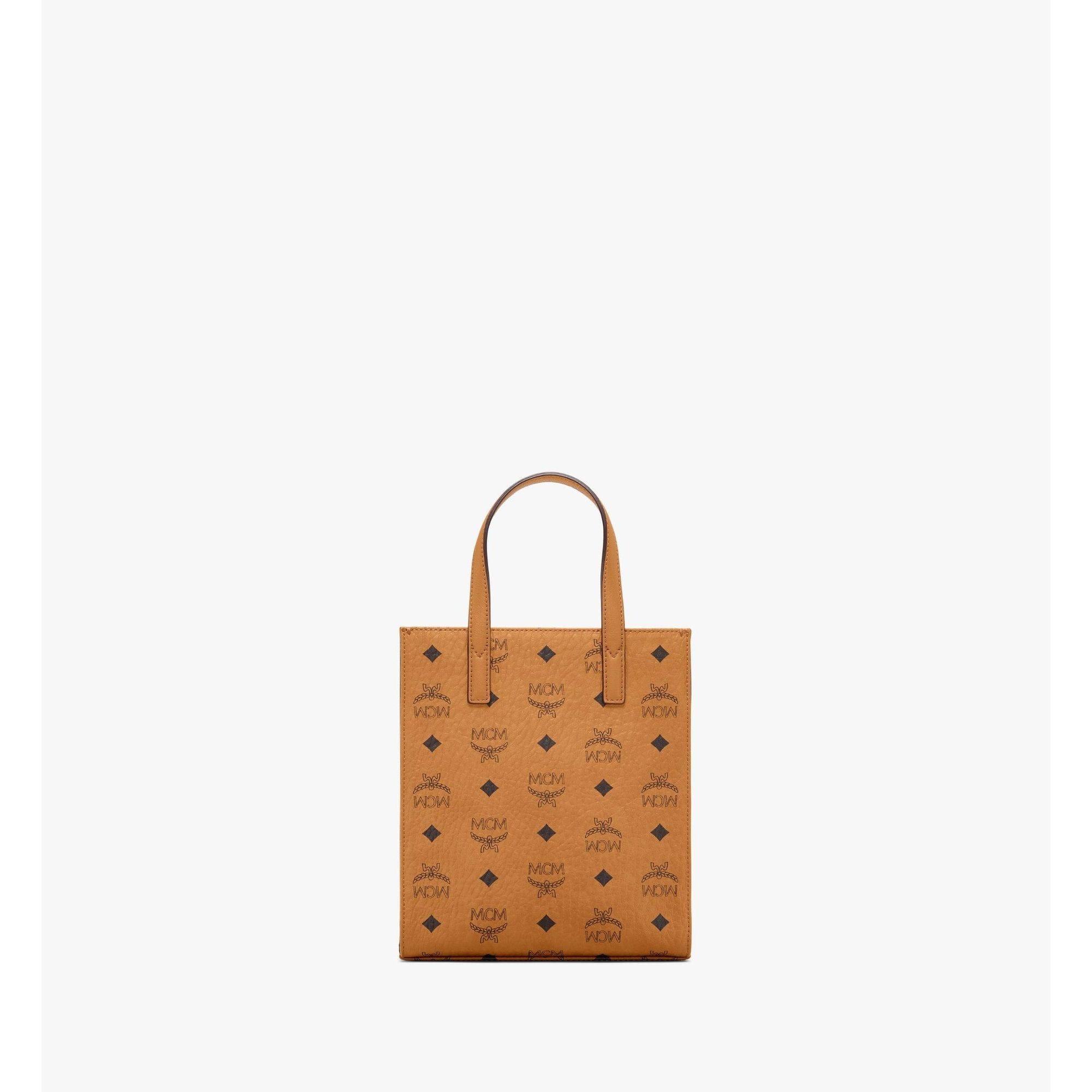 MCM Mini Aren Tote in Visetos