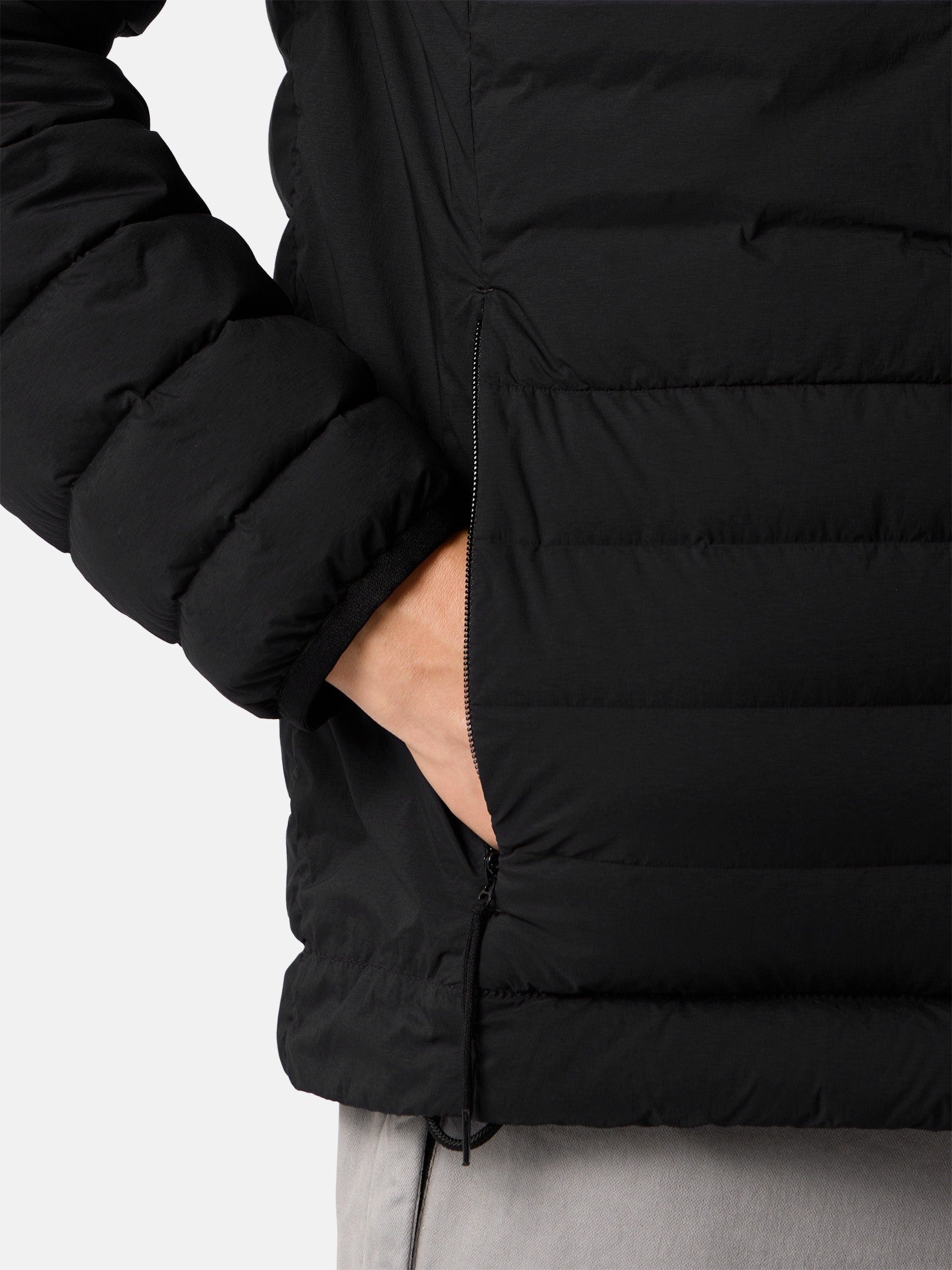 Stone Island Hooded Down Jacket with Anti-Drop Finish 4100107