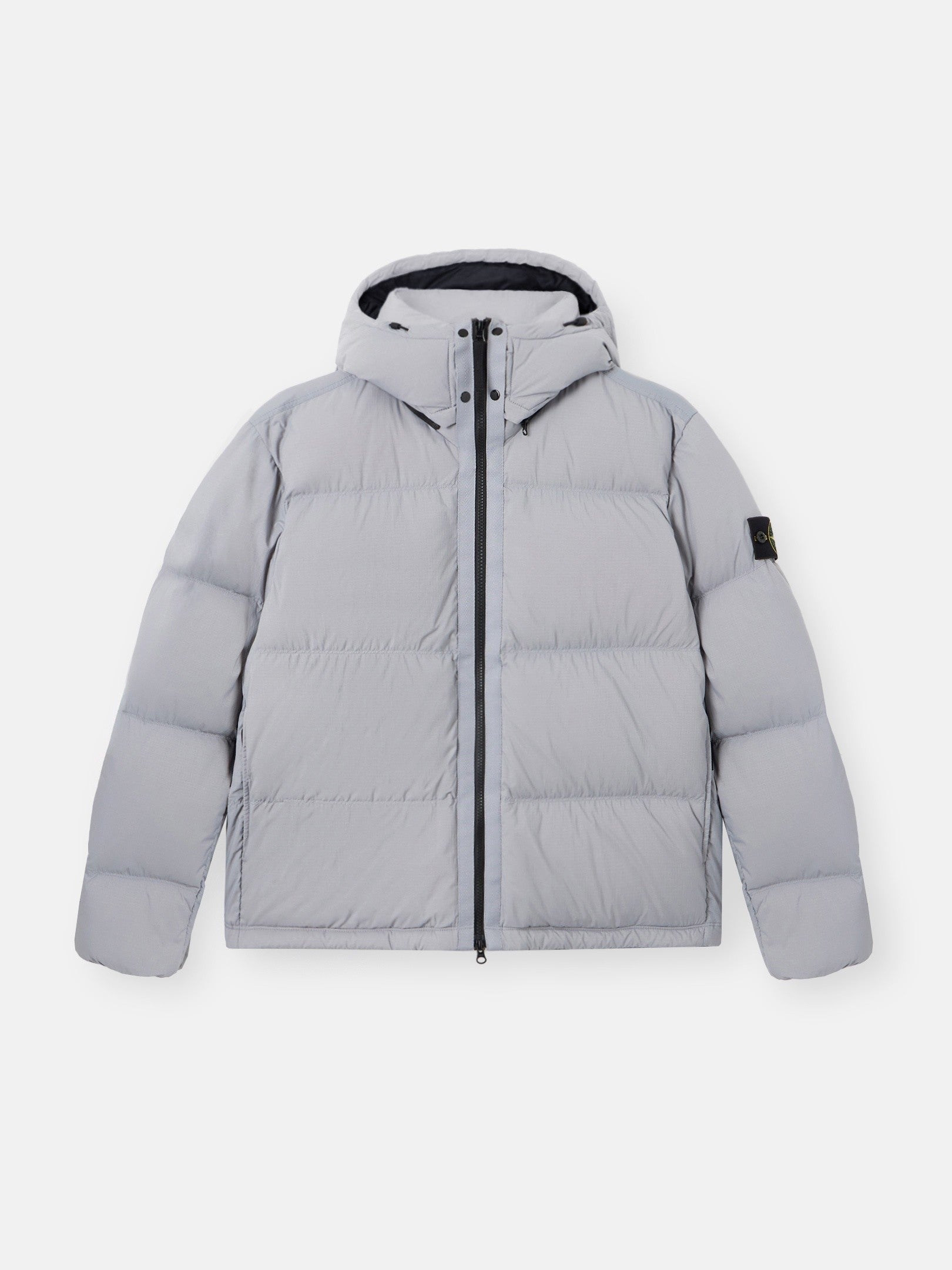 Stone Island Tear-Resistant Down Jacket with Detachable Hood 4100013
