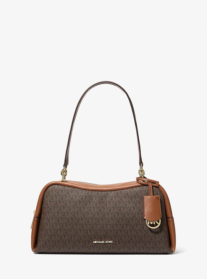 Cecily Medium Signature Logo Shoulder Bag