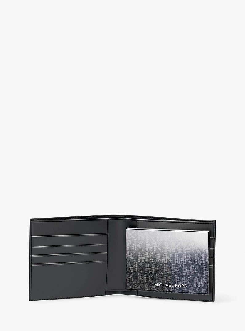 Cooper Ombré Signature Logo Billfold Wallet With Passcase