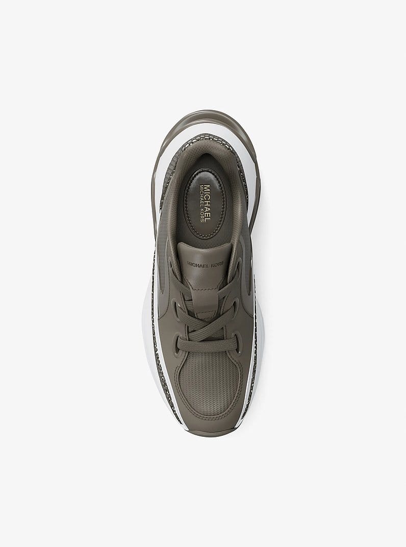 Toni Mixed-Media Sneaker