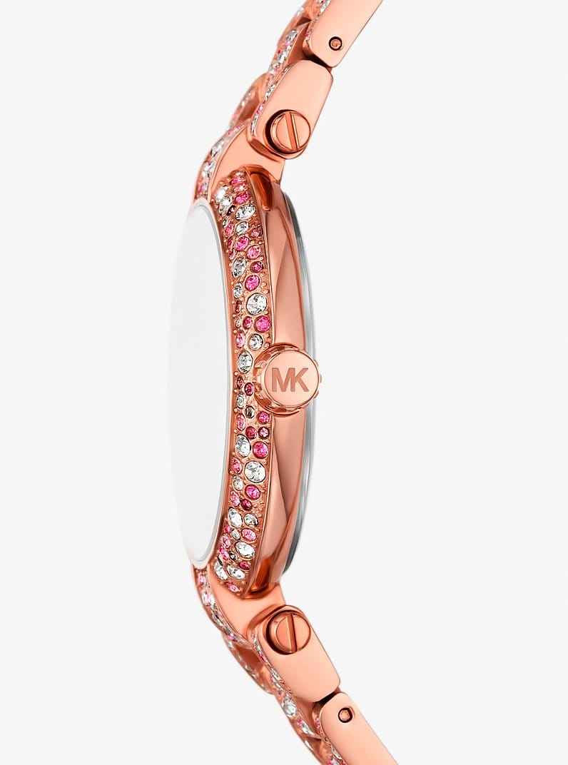 Limited-Edition Laney Pavé Rose Gold-Tone Watch