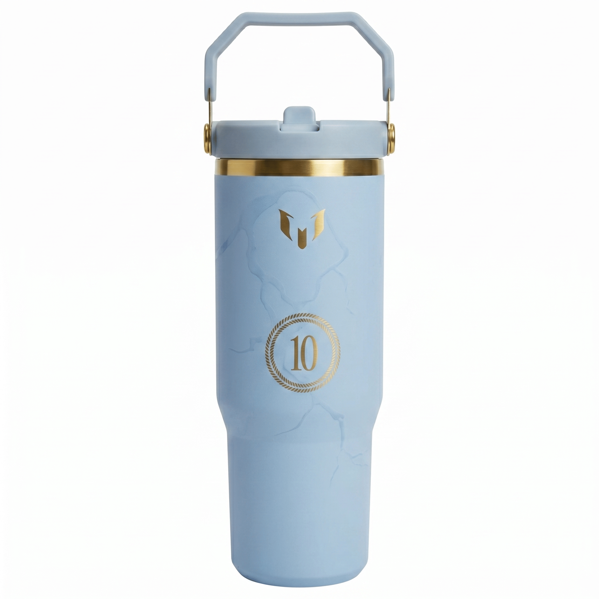 Messi x Stanley IceFlow Flip Straw Tumbler | 30 OZ – Striker Blue