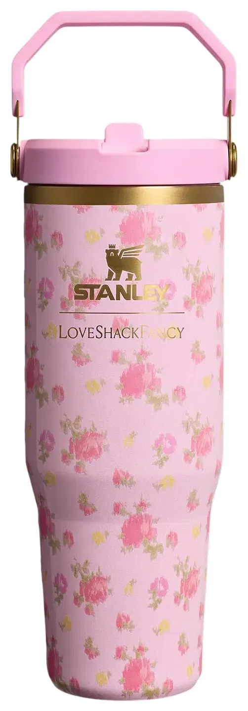 Stanley 1913 x LoveShackFancy IceFlow Flip Straw 30oz Tumbler 'Ibiza Sunset'