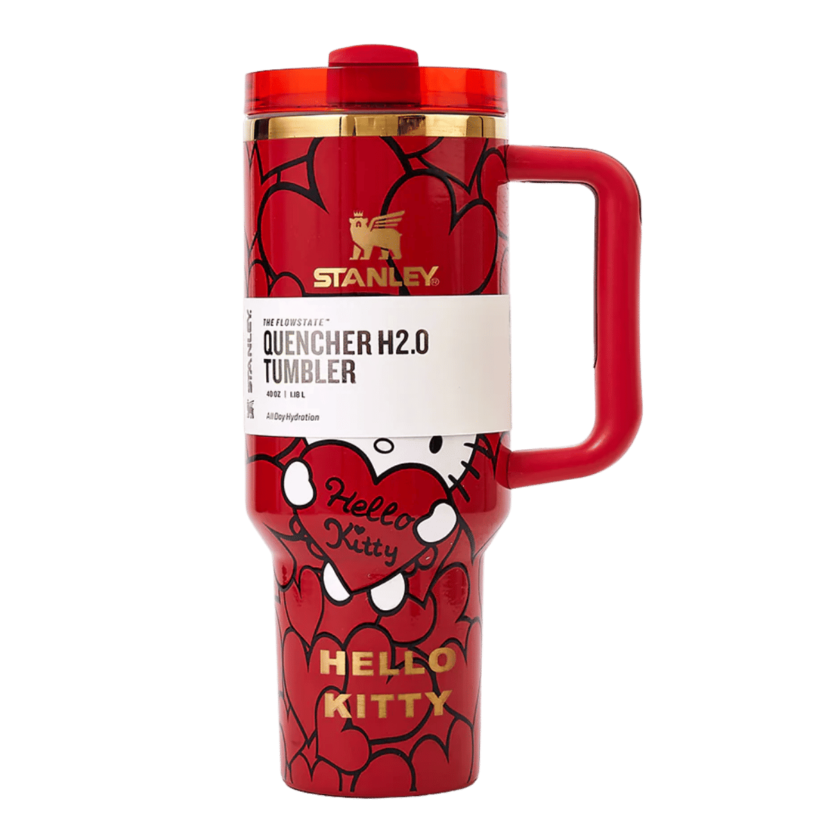 Stanley x Hello Kitty Dupe Sweet Hearts Glitter Tumbler
