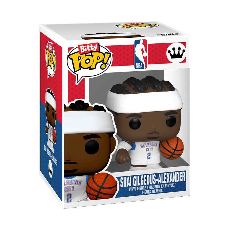 Bitty Pop! Towns Shai Gilgeous-Alexander & Basketball Arena