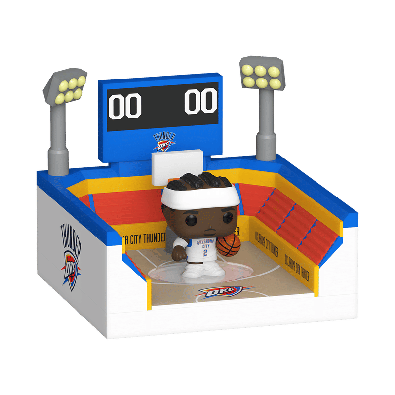 Bitty Pop! Towns Shai Gilgeous-Alexander & Basketball Arena