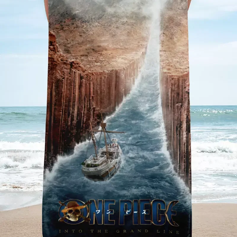 One Piece Grand Adventure Beach Towel