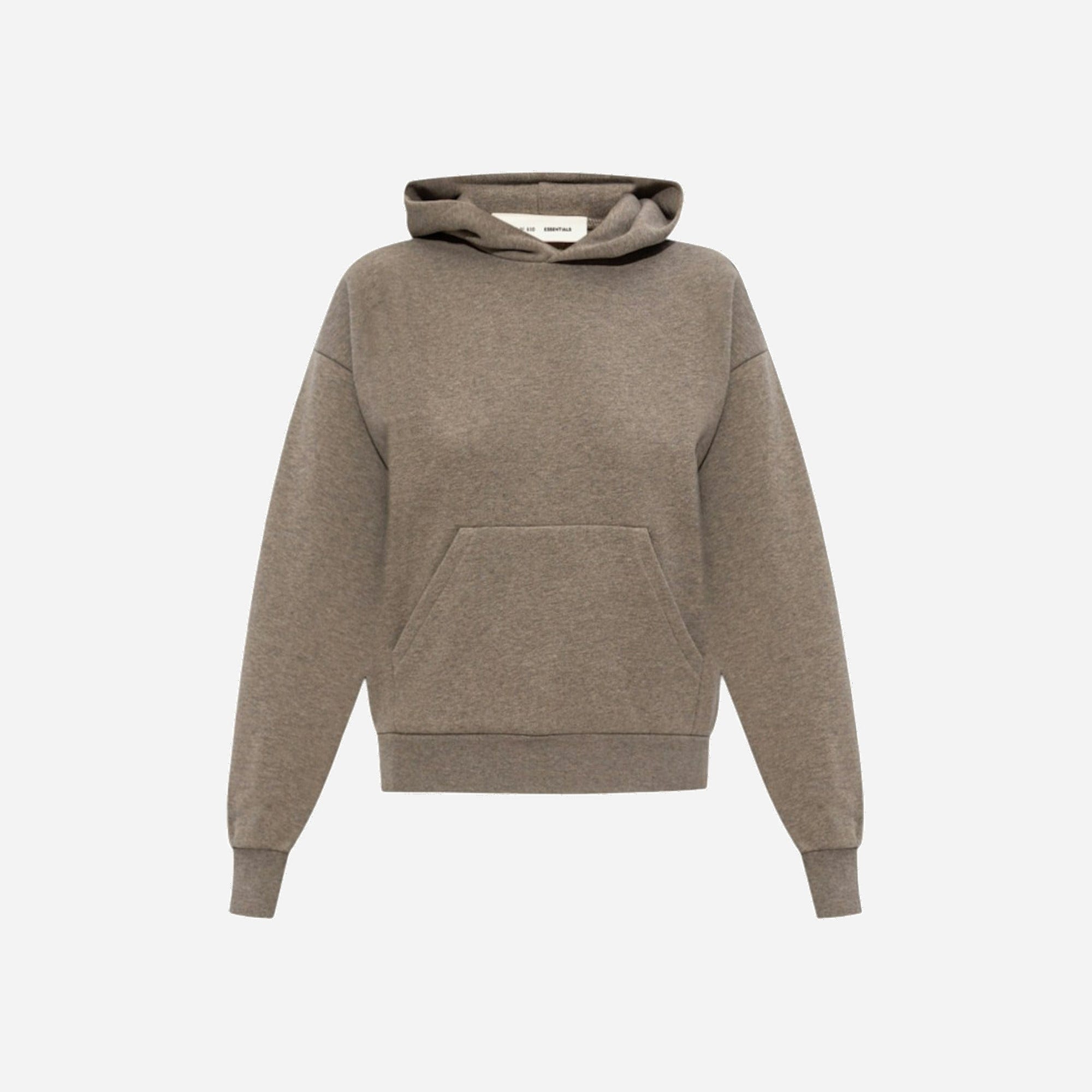 Fear Of God Essentials SS25 Womens Classic Fleece Hoodie- Homestead Heather