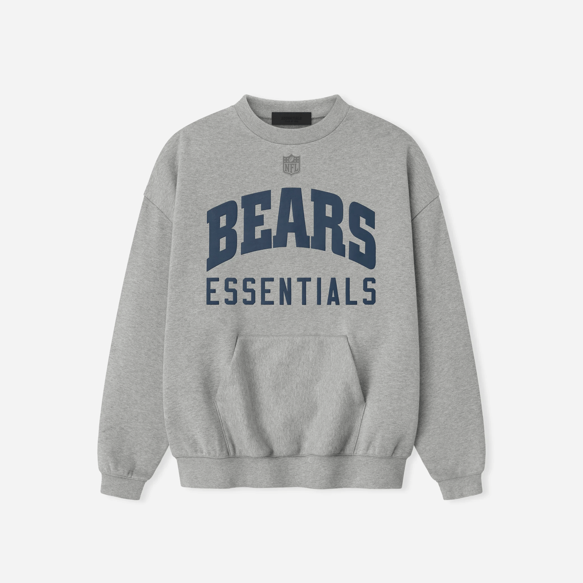 Fear Of God Essentials Bears Sport Crewneck Concrete Heather Canyon