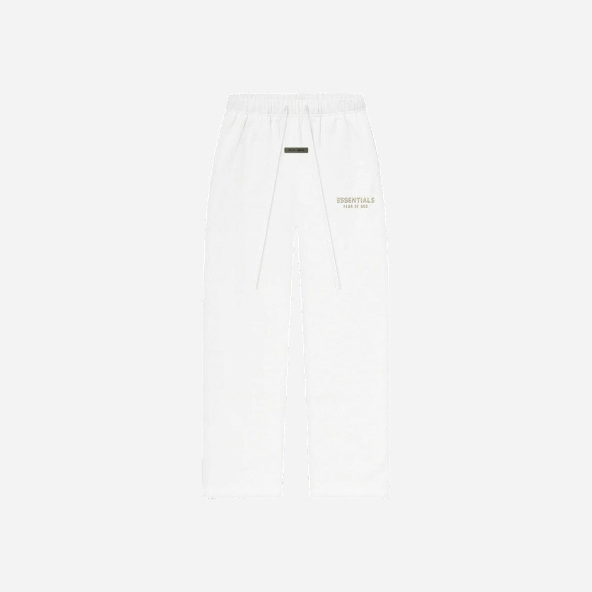 Fear Of God Essentials SS25 Womens Relaxed Fleece Sweatpant- Cloud-White