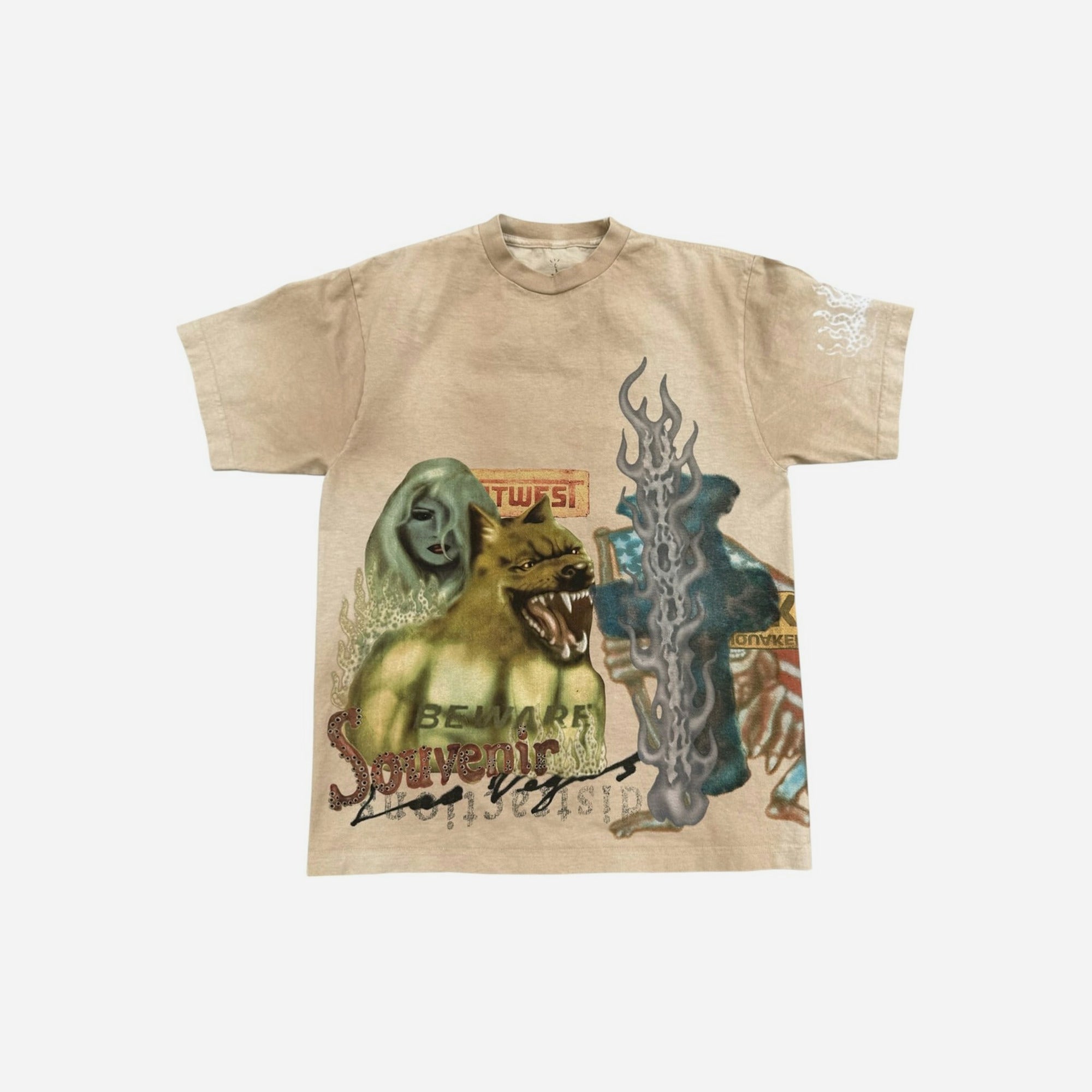 Travis Scott Bazaar Souvenir Tee Brown
