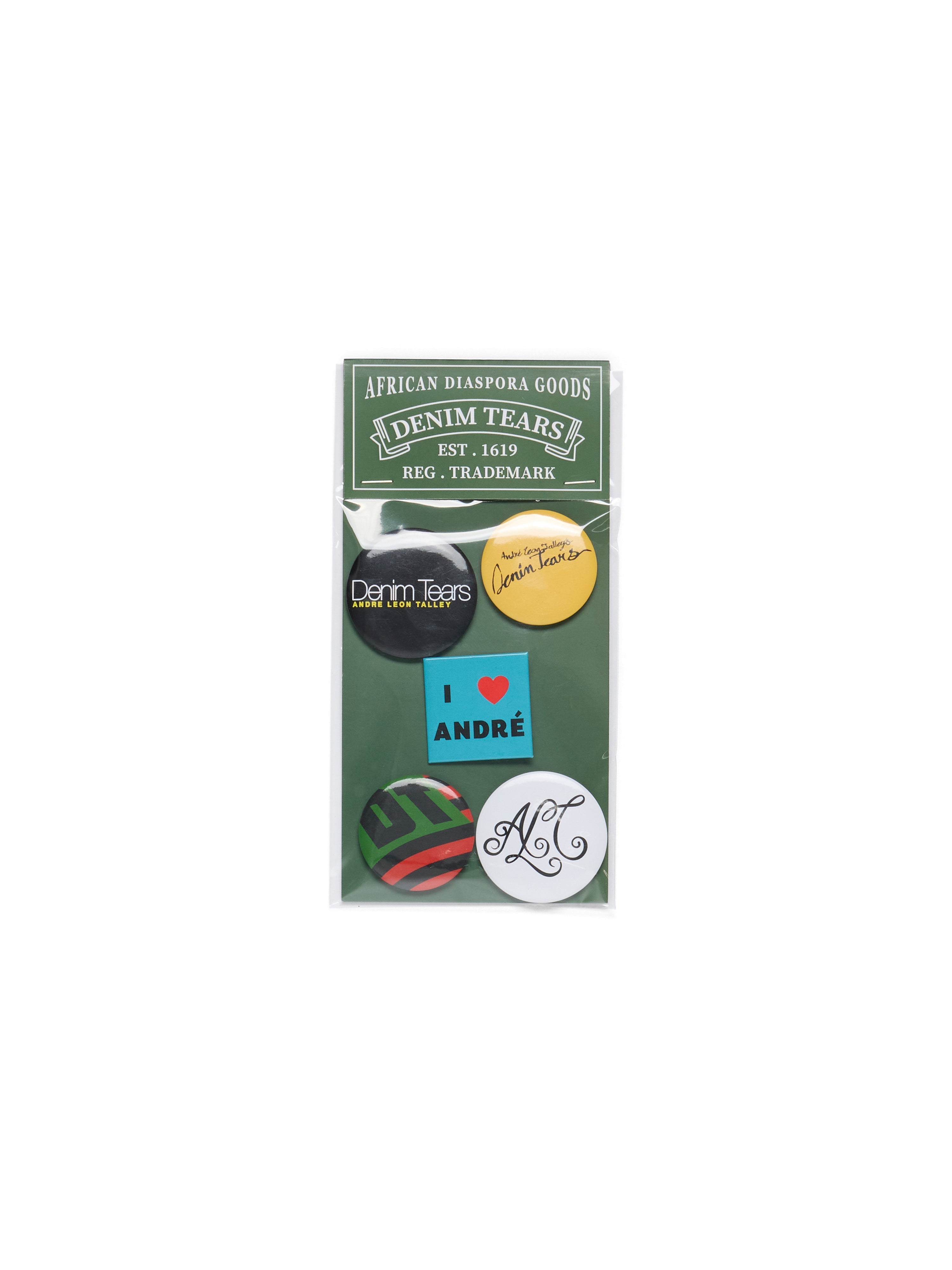 Denim Tears André Leon Talley Pin Pack