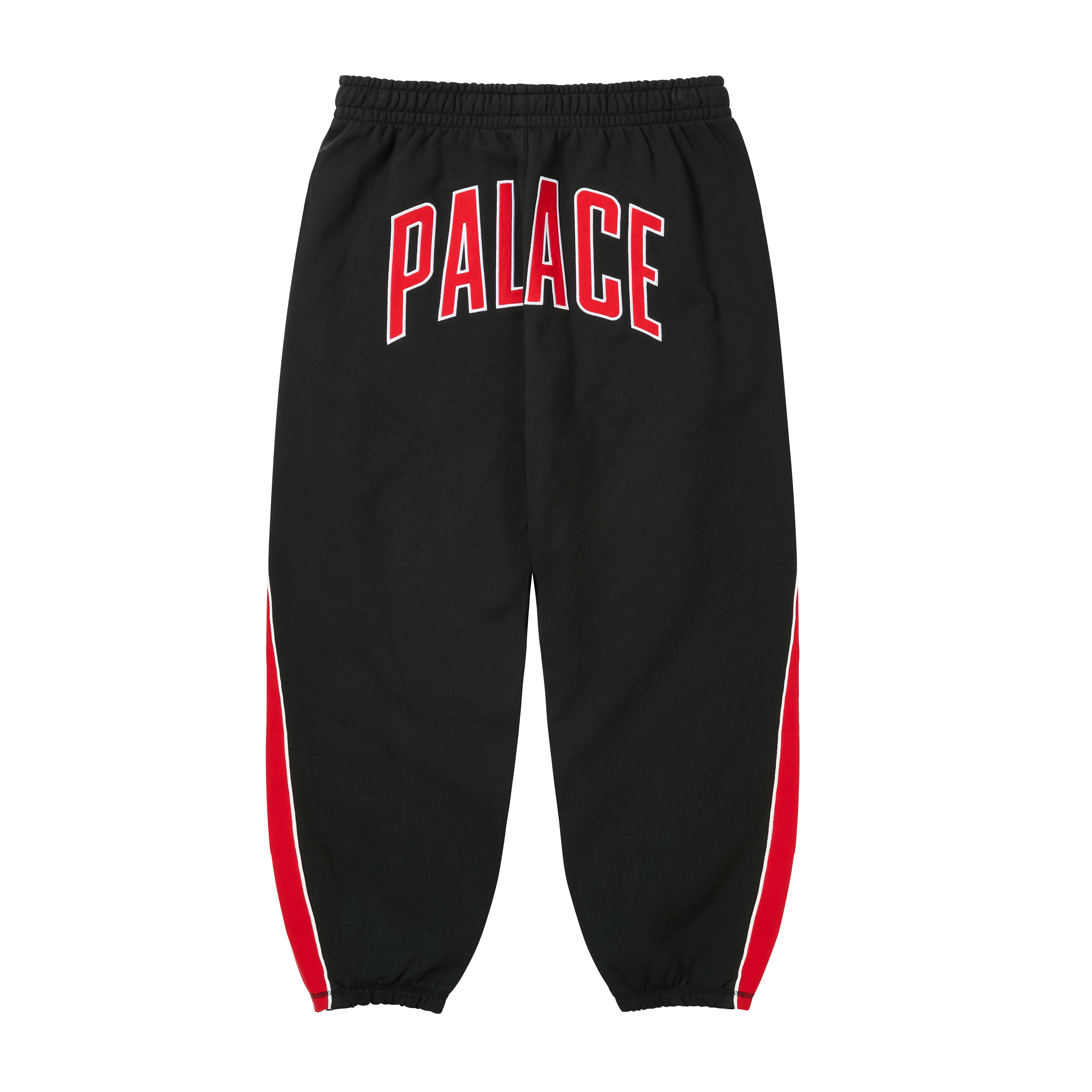 Palace Skateboards Courtside Jogger Black / Trust RED