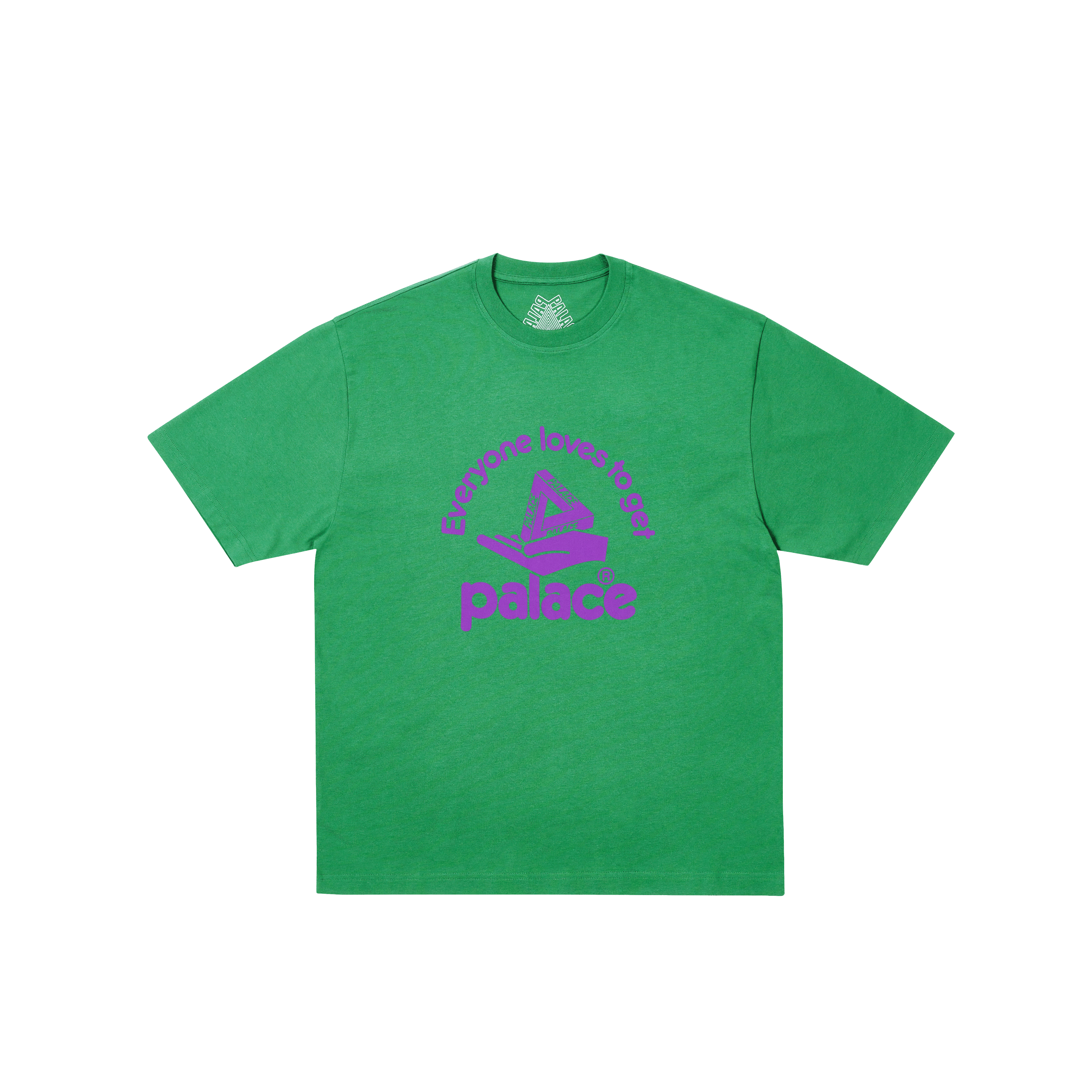 Palace Skateboards HAND OUT T-Shirt NAVY