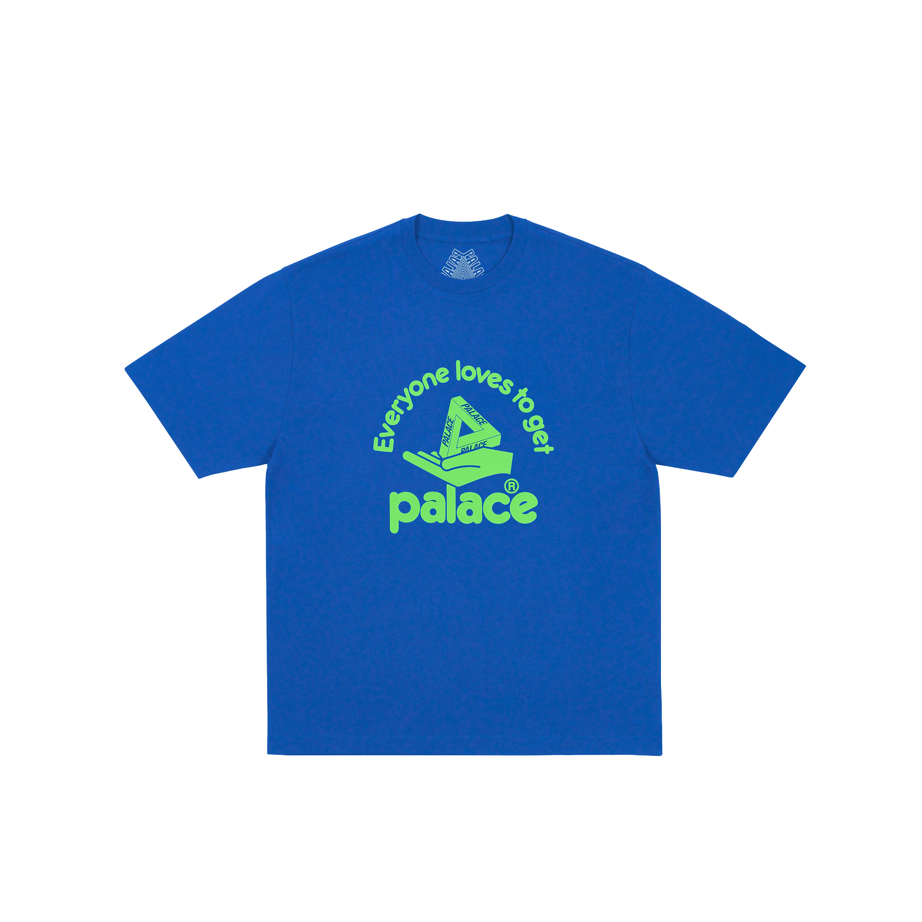 Palace Skateboards HAND OUT T-Shirt NAVY