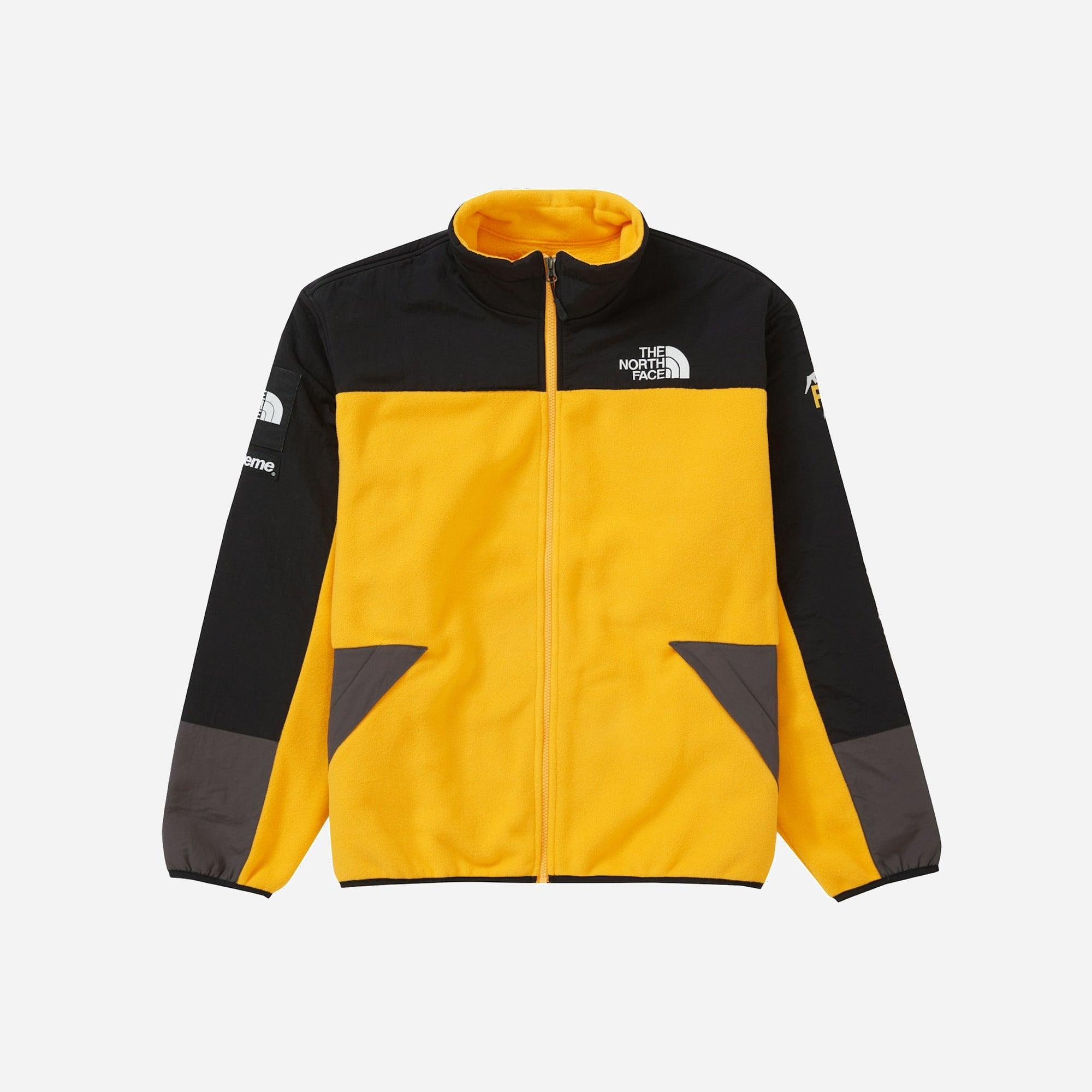 Supreme The North Face Rtg Fleece Jacket Gold