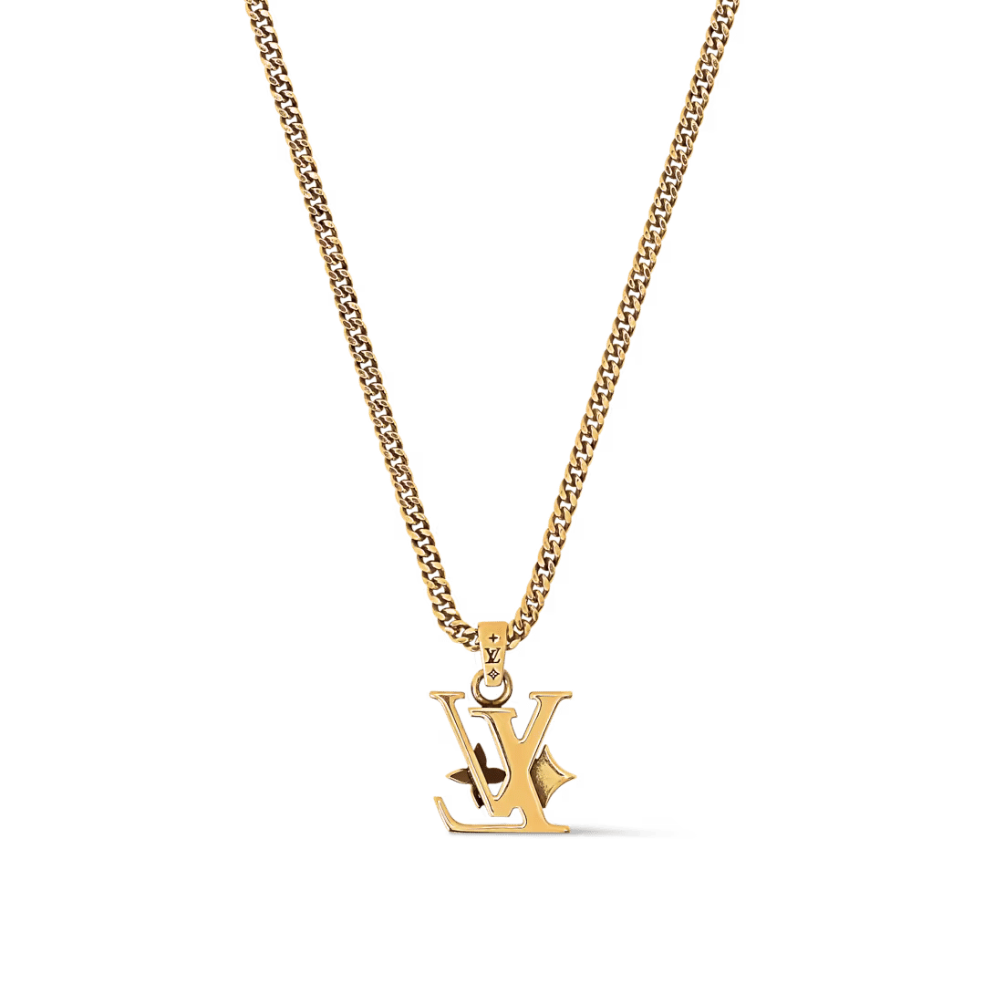 Monogram Row Pendant