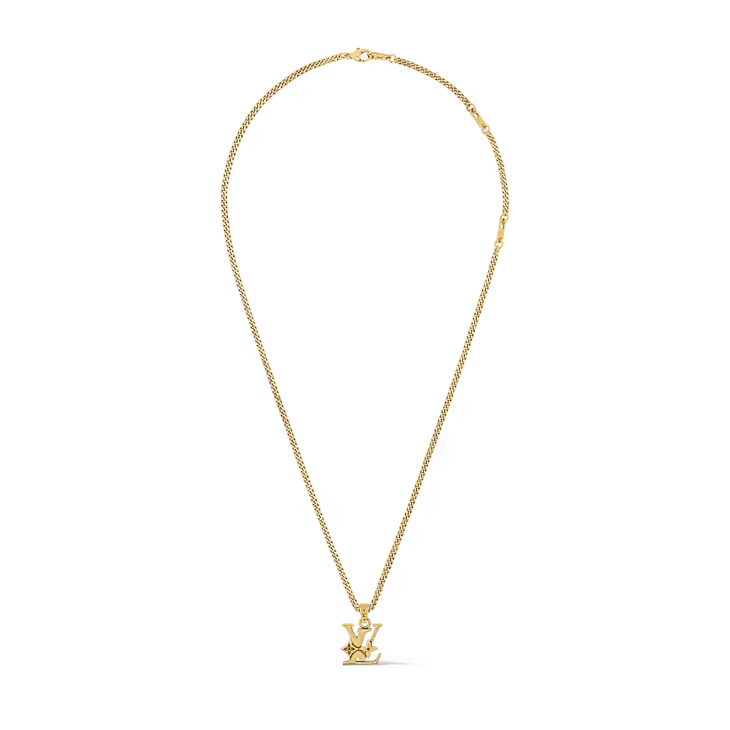 Monogram Row Pendant