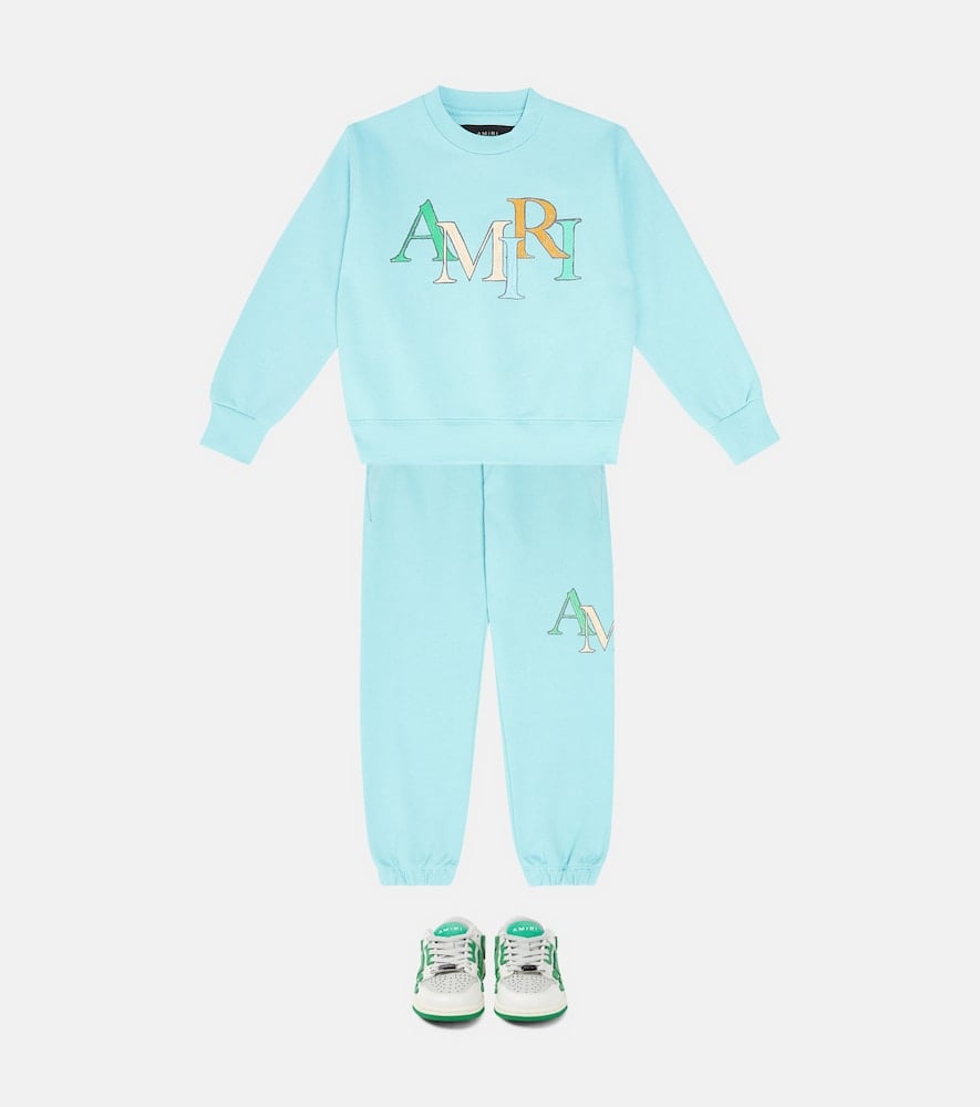 Logo cotton terry sweatshirt
