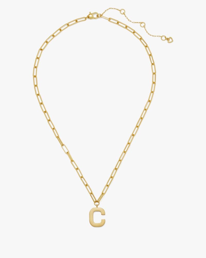 Initial This C Pendant