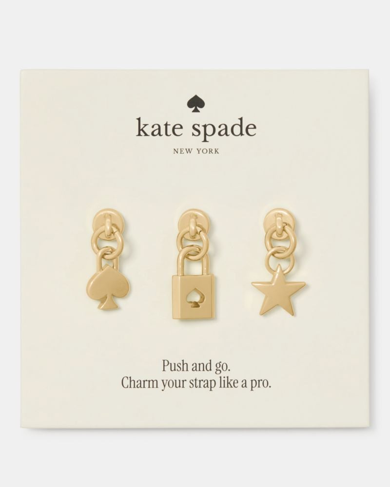 Charmed Set Of 3 Collar Stud Bag Charms