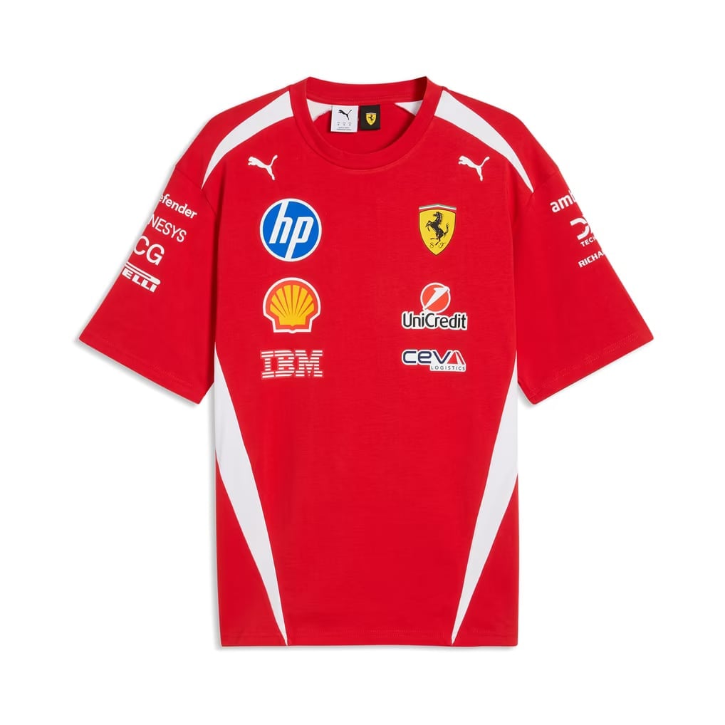 Scuderia Ferrari 2026 Drivers Relaxed T-Shirt Red