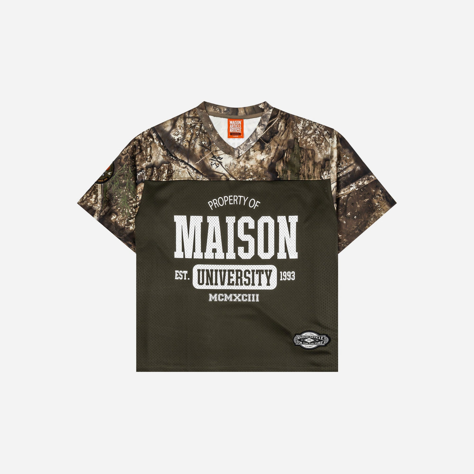 Maison Article Realtree By Shoe Palace Camo Mesh Jersey Brown